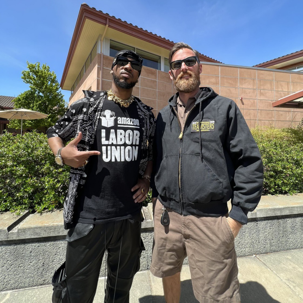 Chris Smalls and I posing for a picture at Santa Rosa Junior College